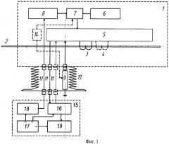 Электронный датчик тока и напряжения на высоком потенциале (патент 2525581)
