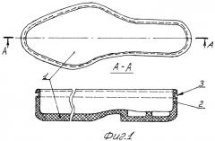 Подошва формованная с бортиком ниткозащитная (патент 2409299)
