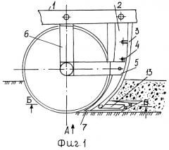 Комбинированный рабочий орган почвообрабатывающего орудия (патент 2268574)