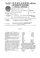 Чугун (патент 947216)