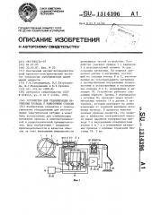 Устройство для стабилизации натяжения провода к намоточным станкам (патент 1314396)