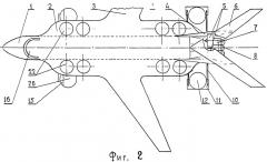 Многоцелевой самолет-амфибия с вертикальным взлетом и посадкой (патент 2255025)