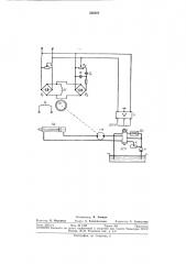 Электрогидравлический следящий привод подачи металлорежущих станков (патент 350597)