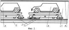 Способ хранения автомобилей для механизированного модульного гаража (патент 2545192)