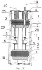 Пакер гарипова с электронным измерительным прибором (варианты) и способ для его реализации (патент 2500879)