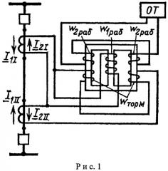 Устройство продольной дифференциальной защиты двухобмоточных силовых трансформаторов (патент 2502168)