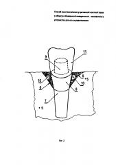 Устройство для восстановления утраченной костной ткани вокруг обнаженной поверхности имплантата и способ его использования (патент 2604049)