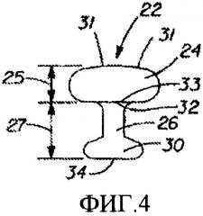 Картридж бритвенного прибора с контактирующим с кожей компонентом (патент 2462345)
