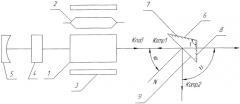 Устройство для частотного преобразования лазерного излучения на основе вынужденного комбинационного рассеяния (патент 2424609)