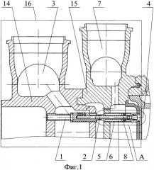 Смесительная головка камеры жидкостного ракетного двигателя (патент 2451200)