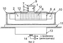 Широкополосное двухкомпонентное приемное антенное устройство (патент 2474014)