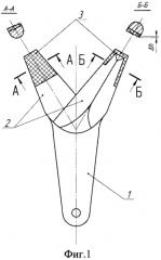 Резец для вращательного бурения (патент 2553108)