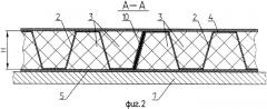 Способ изготовления секций из трехслойной конструкции из полимерных композиционных материалов (патент 2333131)