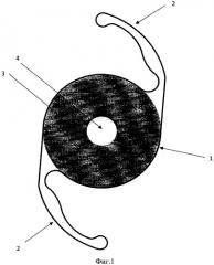 Эластичная интраокулярная линза (патент 2485916)