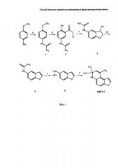 Способ синтеза триметилзамещенных фуродигидрохинолинов (патент 2614248)