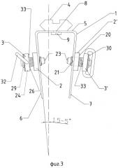 Быстросъёмный кронштейн для крепления дополнительных устройств на автоматы калашникова (варианты) (патент 2521853)