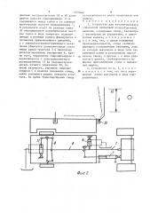 Устройство для автоматического управления прицепной плодоуборочной машиной (патент 1570668)