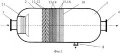 Сепаратор горизонтальный (патент 2334542)