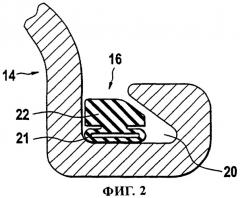 Способ забивания шпунтовых свай и устройство для закрытия и уплотнения внутренней полости замка шпунтовой сваи (патент 2254416)
