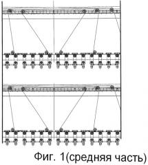 Двухбалочный подъемный кран с множеством точек подвеса (патент 2442743)