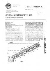 Крепление откосов земляных гидротехнических сооружений (патент 1583514)
