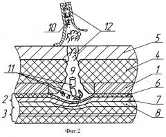 Слоистая бронеплита (патент 2337305)