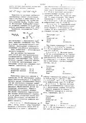 Состав для электролитического сульфидирования (патент 931801)