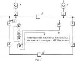 Способ л.д. сурова контроля включения сетевого резерва после срабатывания делительной автоматики секционирующего пункта линии кольцевой сети (патент 2542751)