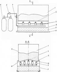 Установка для принудительного таяния снега (патент 2616407)