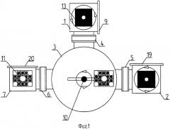 Установка для напыления в вакууме топологического тонкоплёночного рисунка гибридной микросхемы на подложку (патент 2590747)