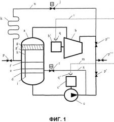 Устройство отделения и собирания текучей среды, захваченной в газе из резервуара (патент 2496002)