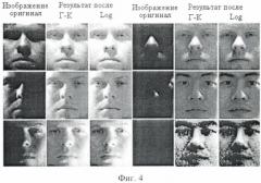 Способ распознавания изображений лиц и система для его осуществления (патент 2490710)