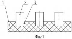 Способ изготовления многоэлементной секции для гидроакустической антенны (патент 2612045)