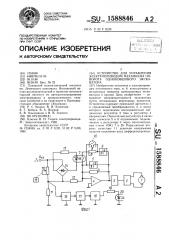Устройство для управления электроприводом механизма поворота одноковшового экскаватора (патент 1588846)