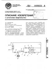 Гидравлический стенд для испытаний насосов (патент 1059253)