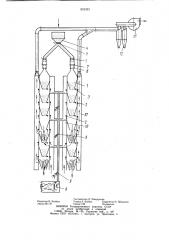 Каскадная противоточная сушилка длясыпучих материалов (патент 853323)