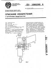 Ручной механизированный инструмент (патент 1068240)