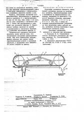 Ленточный магнитный сепаратор (патент 716604)