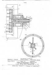 Установка для центробежного формования полых изделий (патент 738889)