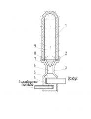 Радиационная газовая горелка (патент 2640305)