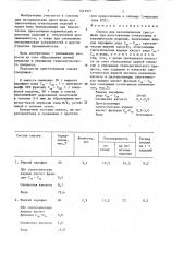 Смазка для металлических прессформ (патент 1412971)