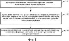 Способ и устройство управления сенсорным вводом (патент 2618921)