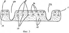 Абсорбирующая структура, абсорбирующее изделие, установка и способ для насыпки материала (патент 2264201)
