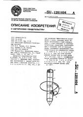 Винтовая свая (патент 1201404)