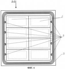 Матричный сенсор ионизирующего излучения (патент 2551257)