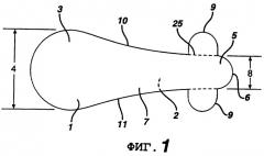 Прокладка в трусики, прикрепляемое крылышко, комплект для абсорбирующего изделия (патент 2294728)