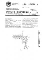 Крюк альпинистский скальный (патент 1172571)