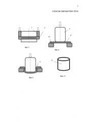 Способ получения изделий типа стакан из немерных концов труб (патент 2580257)