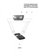 Способ мобильной рекламы и система для его реализации (патент 2661859)