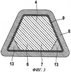 Способ изготовления конструктивного компонента из армированного волокнами композиционного материала с использованием формовочного стержня и формовочный стержень (патент 2445206)